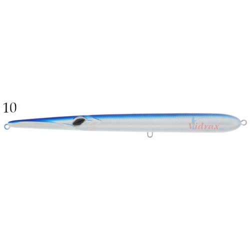Воблер Seika Brutal Needle 180 мм Top Water Цвят 10 4560410 - Tubertini